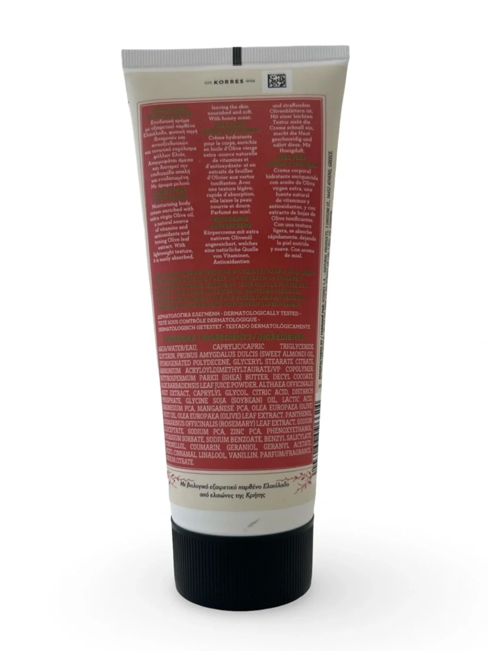 Korres fast absorbing